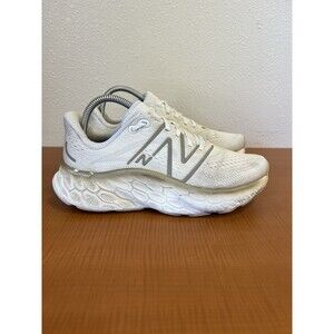 New Balance Fresh Foam X More V4 Womens Size 8.5 White Running Shoes Sneakers